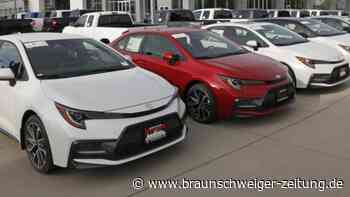 US-Automarkt schwächelt - Toyota zieht an GM vorbei