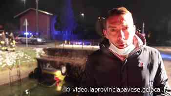 Strada ghiacciata, l'auto finisce nel naviglio a Vigevano - La Provincia Pavese