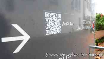 Tourismus in Nagold: Per QR-Code durch die Stadtgeschichte