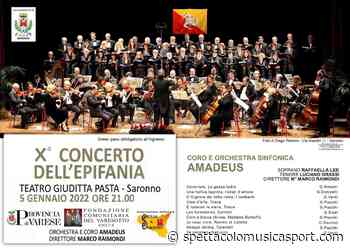 Il 5 gennaio al Teatro Giuditta Pasta di Saronno appuntamento con il X Concerto dell’Epifania - SpettacoloMusicaSport