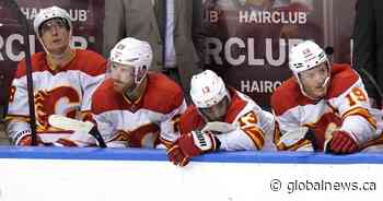 Flames lose 6-2 to Panthers in Florida