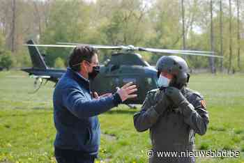 Luchtruim van Geetbets is populaire plek voor helikoptertrainingen: “We oefenen vooral op nachtvluchten en landingen” - Het Nieuwsblad