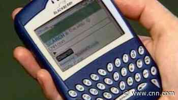 Classic BlackBerry phones are officially defunct. Watch CNN's reporting on the company from 2006