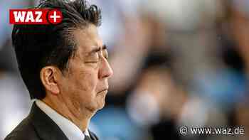 Wegen Krankheit: Japans Regierungschef Shinzo Abe tritt zurück - Westdeutsche Allgemeine Zeitung