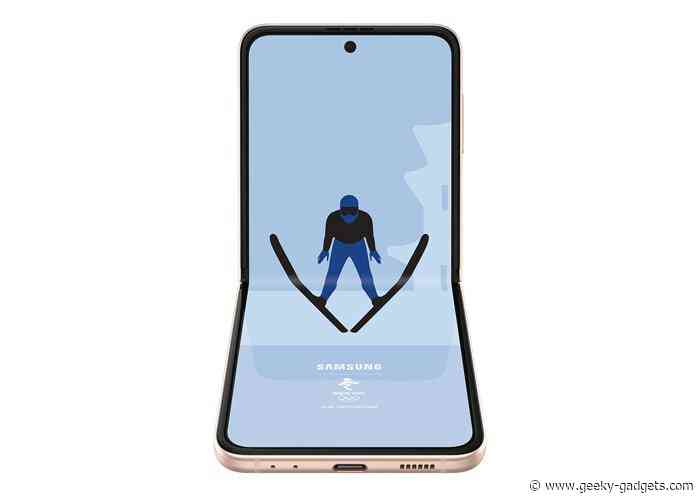 Samsung Galaxy Z Flip3 5G Olympic Games Edition smartphone launched