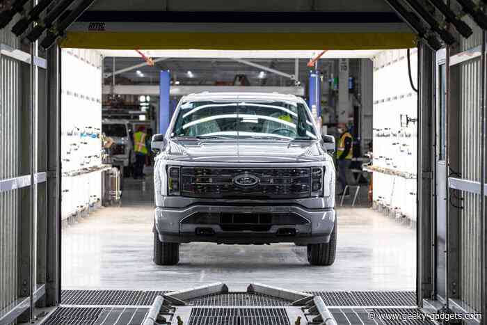 Ford F-150 Lightning Production increased