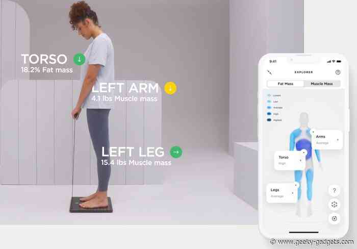 Withings Body Scan electronic smart scales measures EKG and more