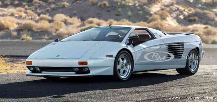 Rare 1988 Cizeta-Moroder V16T supercar is up for auction