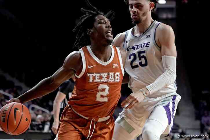 Carr, Allen lift No. 14 Texas over short-handed Kansas State