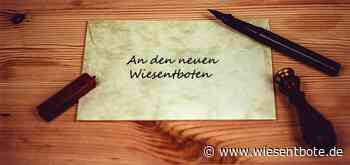 Leserbrief aus Bamberg: Begegnungsbarrieren - Der Neue Wiesentbote