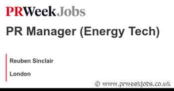 Reuben Sinclair: PR Manager (Energy Tech)
