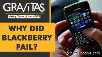 Gravitas: Your Blackberry phones will stop working today - WION
