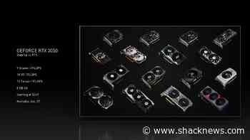 NVIDIA RTX 3050 GPU offers budget entry to Ampere architecture this January - Shacknews