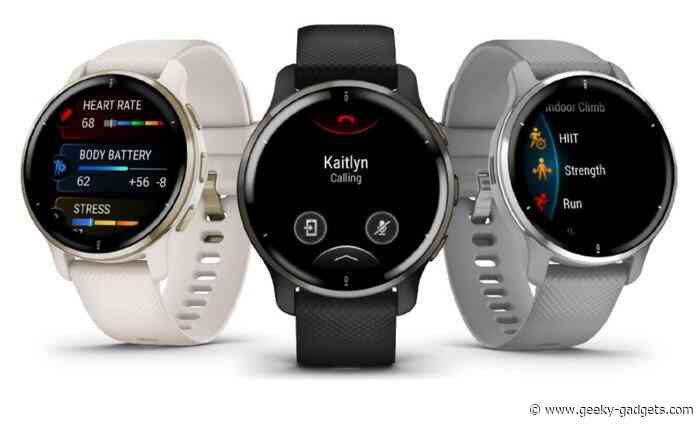 Garmin Venu 2 Plus and vívomove Sport GPS smartwatches launch