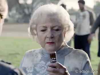 Behind Betty White's famed Super Bowl spot for Snickers