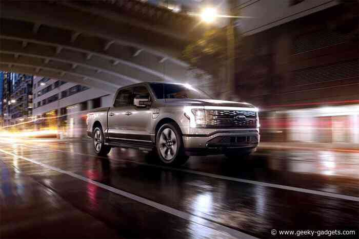 Ford F-150 Lightning configuration website launches