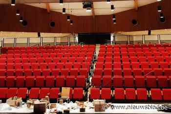 Nieuwe tribune in cultureel centrum is klaar