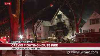 Fire breaks out on Jerold Street