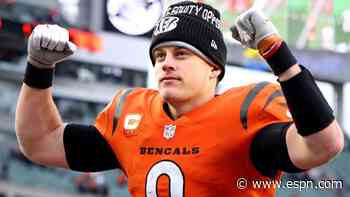 Tannenbaum's QB rankings: Joe Burrow stars again -- and moves up to No. 4