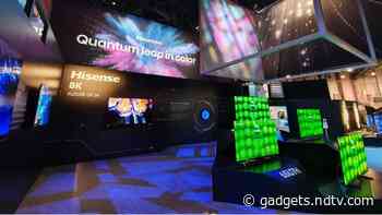 CES 2022: Hisense U9H, U8H Mini LED TV Series Launched, New Laser TV Models Also Debut