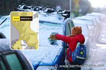 East Renfrewshire braced for snow this week as yellow weather warning issued - Barrhead News