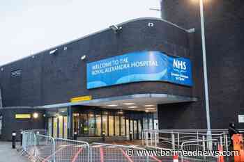 Visiting restrictions imposed at Royal Alexandra Hospital - Barrhead News