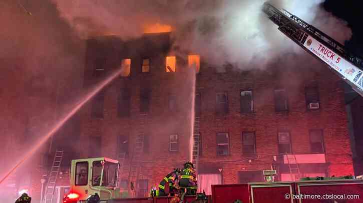Baltimore Firefighters Knock Down 4-Alarm Fire In Charles North