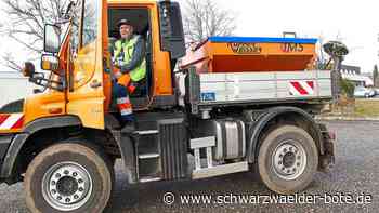Winterdienst: So sind die Bauhöfe im Gäu auf Schnee und Glätte vorbeitet