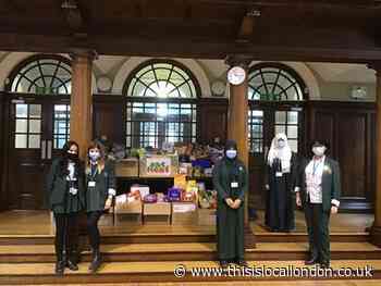 Walthamstow School for Girls donates to Eat or Heat charity