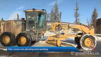 Road crews warn that anti-icing agents are ineffective in this extreme weather