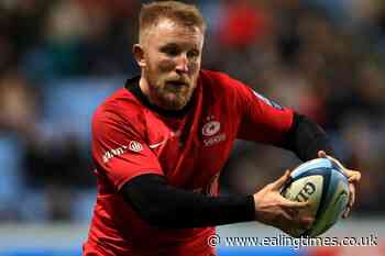 Jackson Wray fractured his skull during Saracens' victory over Northampton - Ealing Times