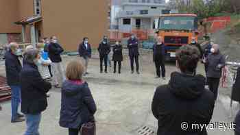 Caserma dei Carabinieri di Clusone, sopralluogo dei sindaci sul cantiere - MyValley.it notizie! - MyValley.it