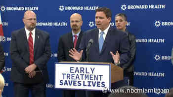 Gov. DeSantis Asks Feds for More Monoclonal Antibody Treatments