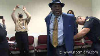 DeSantis News Conference Delayed After Protester Taken Out in Handcuffs