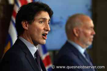 Trudeau, Horgan discuss Omicron response, B.C. flooding rebuilding efforts - Quesnel Cariboo Observer
