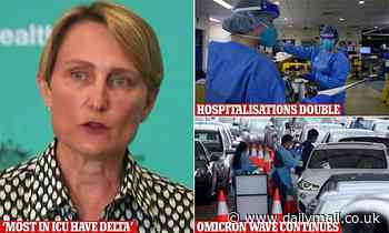 Majority of Australia's Covid ICU patients have Delta not Omicron - Daily Mail