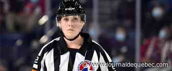 Une première arbitre féminine dans la LHJMQ