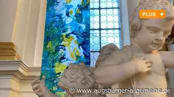 Malerei im Gotteshaus: Ein Live-Painting entsteht in der Basilika von Wiblingen - Augsburger Allgemeine