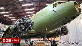 WW2: D-Day plane restorers aim to fly by end of year