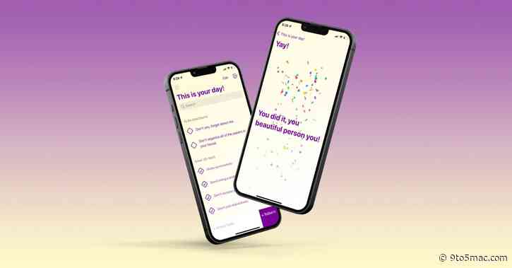 This to-do list app is the first created and published with Swift Playgrounds 4 on iPad
