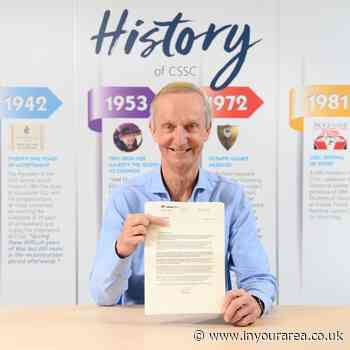 Sutton man receives MBE in 2022 New Year's Honours List - In Your Area