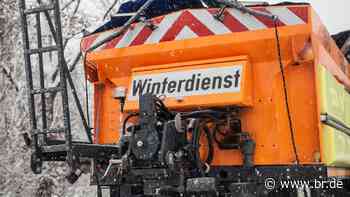 Augsburg: Personalengpässe beim Winterdienst wegen Krankheit - BR24