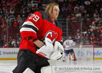 New Jersey Devils Need Mackenzie Blackwood To Fix His Issues - Pucks and Pitchforks