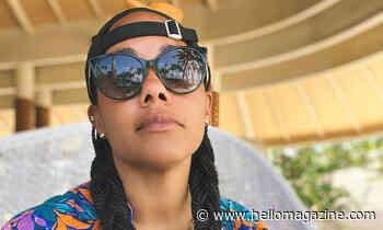 Alex Scott forced to defend herself after fan questions her beachwear attire - HELLO!