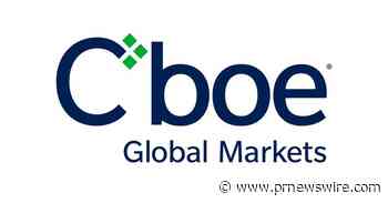 Cboe Global Markets Reports Trading Volume for December and Full Year 2021