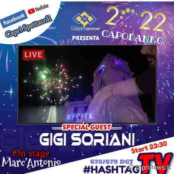 Il Capodanno in diretta di Capri Spettacoli con gli Allerija, Gigi Soriani e Marc'Antonio - Capri News