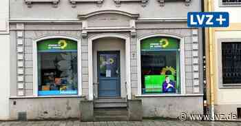 Wieder Anschlag auf das Büro der Grünen in Oschatz - Leipziger Volkszeitung