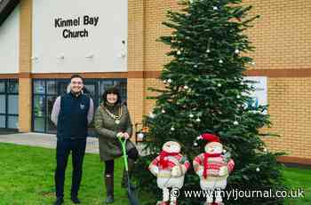 Pet food manufacturer supports churches' commitments to permanent Christmas trees - Rhyl Journal