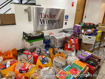Taylor Wimpey donates food and supplies to Borehamwood Foodbank - Borehamwood Times
