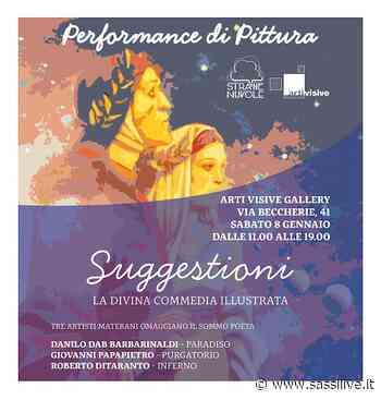 L'8 e il 15 gennaio a Matera performance di pittura e laboratorio per bambini nell'ambito della mostra “Suggestioni. La Divina Commedia illustrata” - Sassilive.it